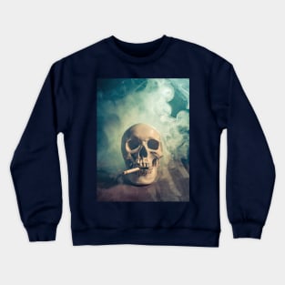 Smoking skull Crewneck Sweatshirt